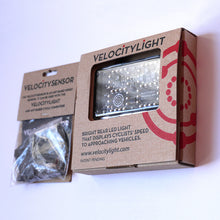 Load image into Gallery viewer, Boxed VeloCityLight and Sensor